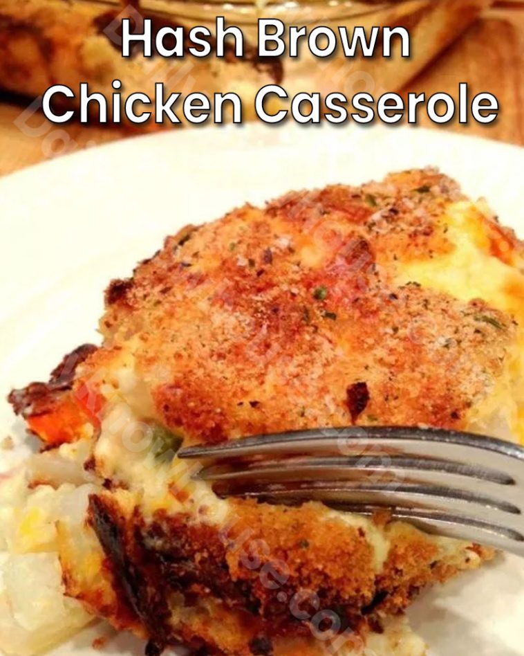 Hash Brown Chicken Casserole - D.K.H