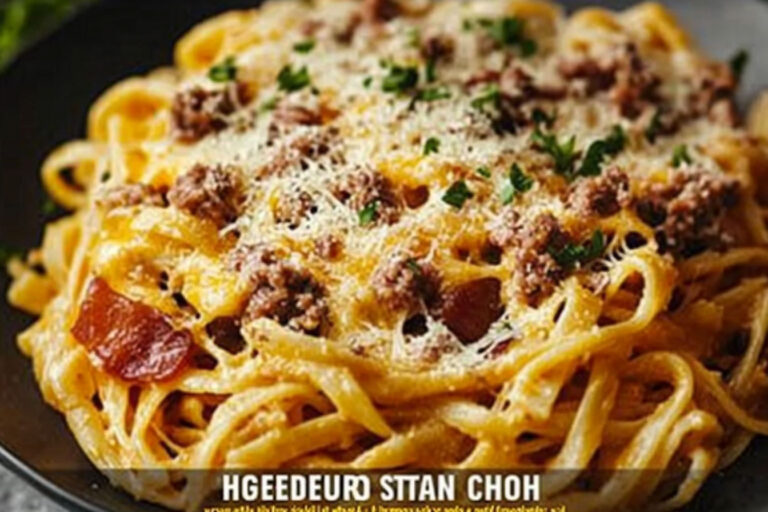 Cheeseburger Pasta