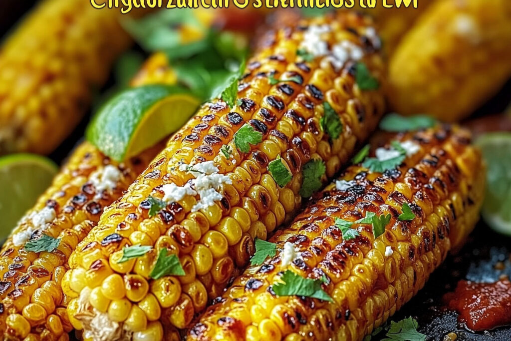 Chili-Lime Grilled Corn