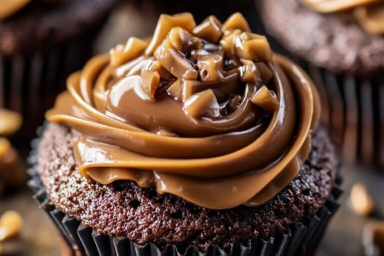 Chocolate Caramel Cupcakes

###