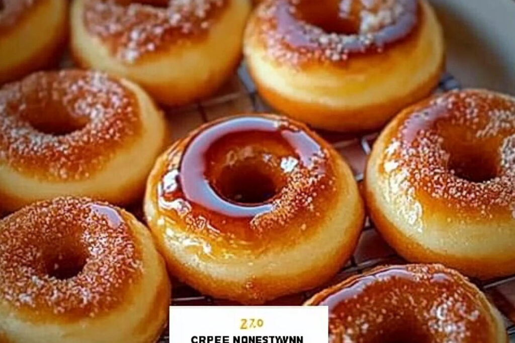 Creme Brulee Donuts