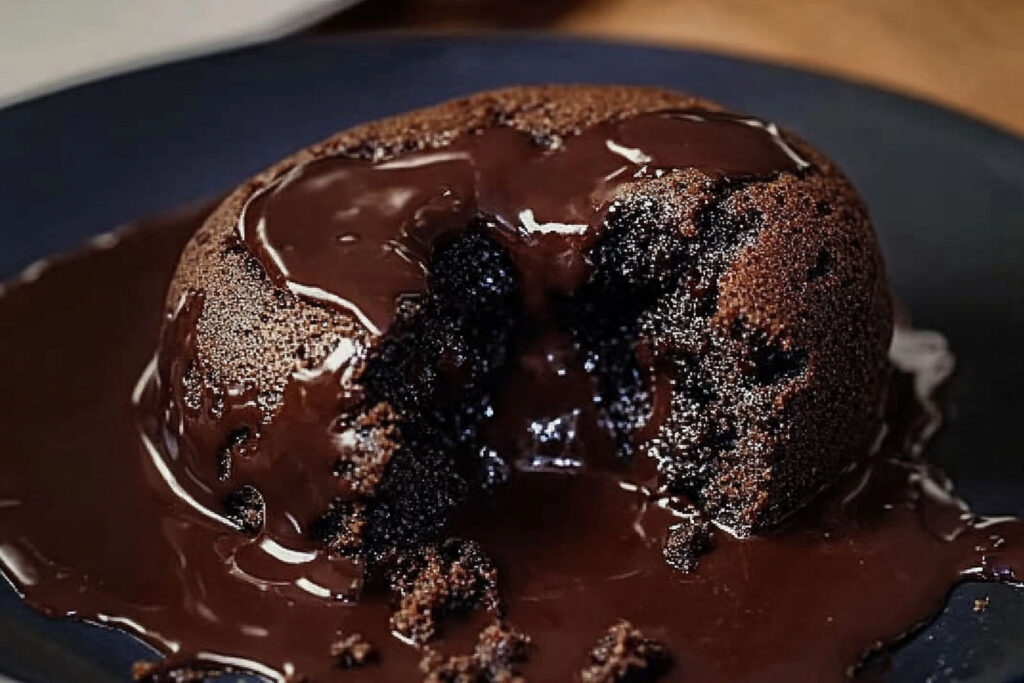 Dark Chocolate Molten Cakes