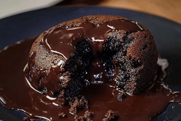Dark Chocolate Molten Cakes
