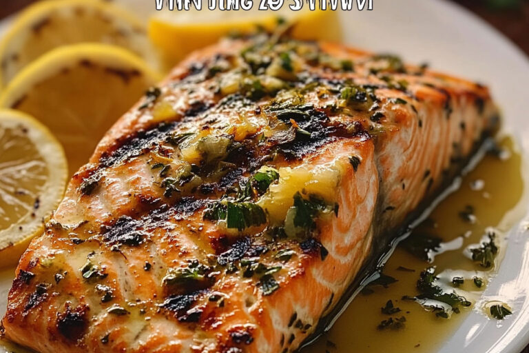 Lemon Herb Grilled Salmon