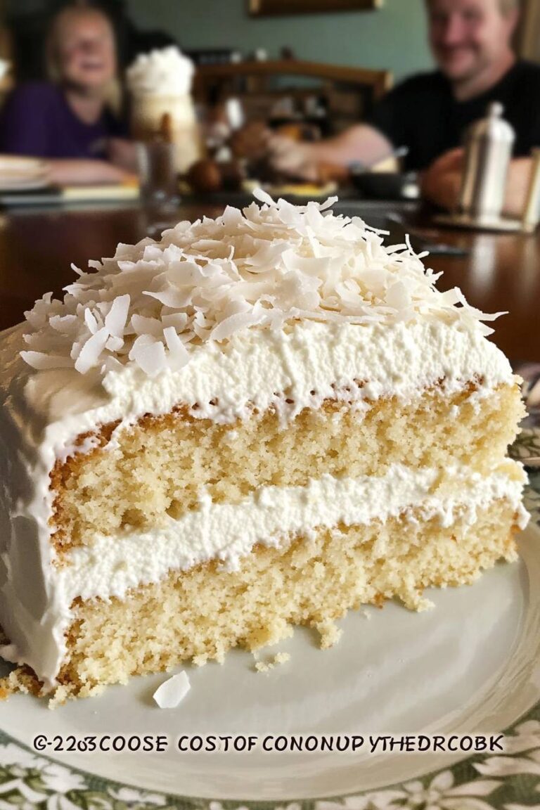 CREME OF COCONUT CAKE – OMG😱 DON’T LOSE THIS😋