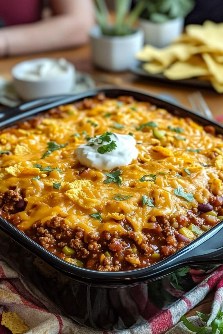 Frito Cheesy Chili Casserole 🧀
