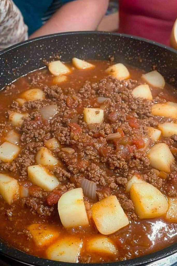 Mom’s Picadillo con Papa