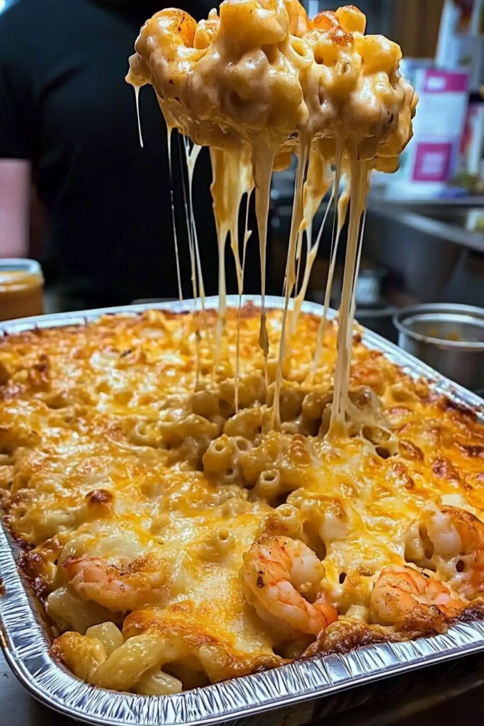 Seafood Mac and Cheese