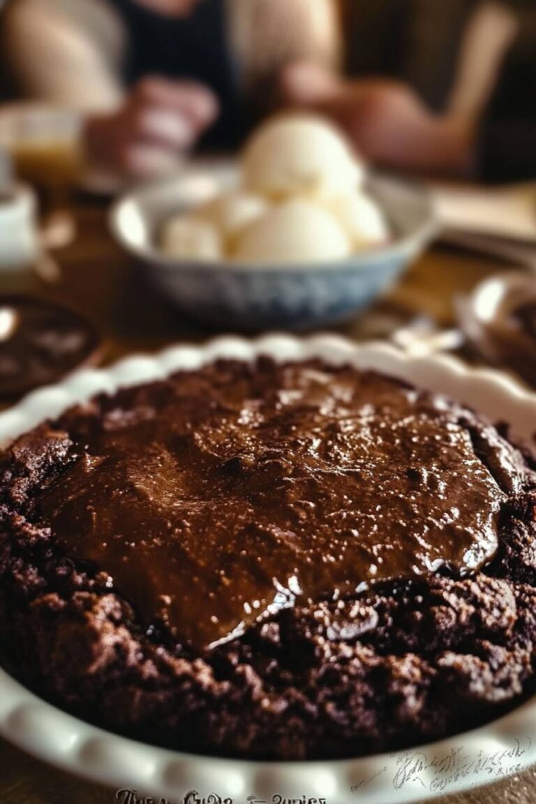 Southern Chocolate Cobbler