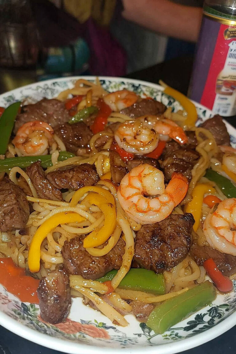 Steak and Shrimp stir fry recipe Here’s the recipe