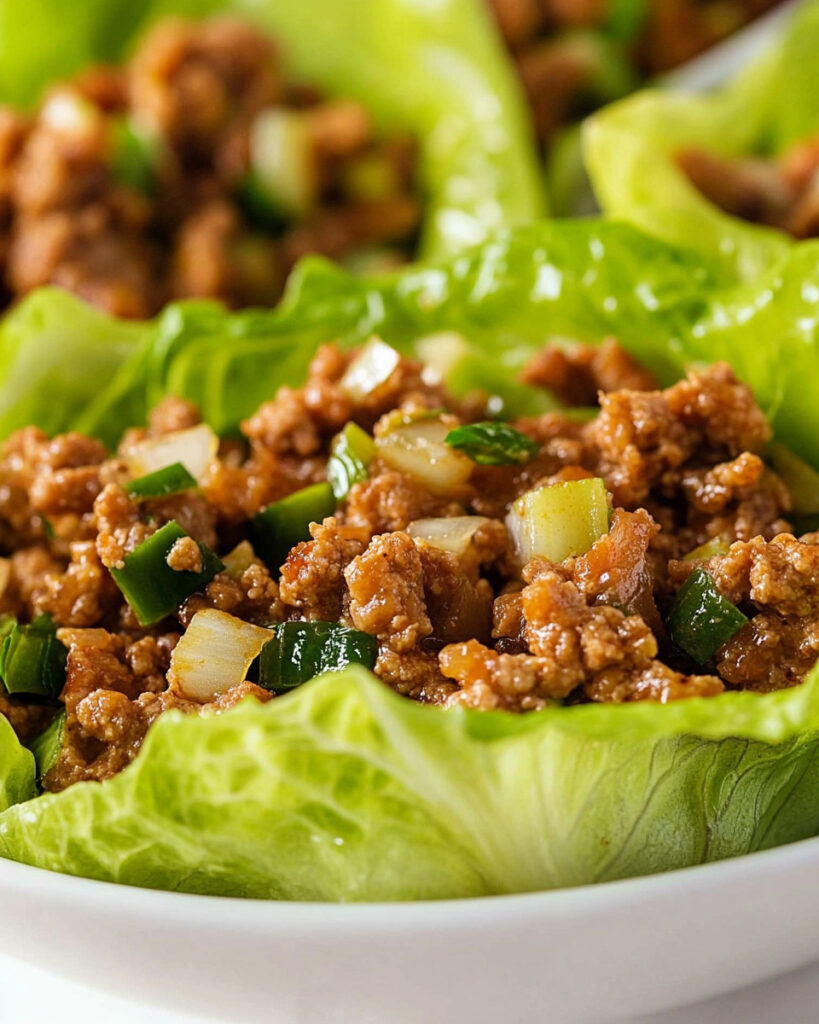 Chicken Lettuce Wraps