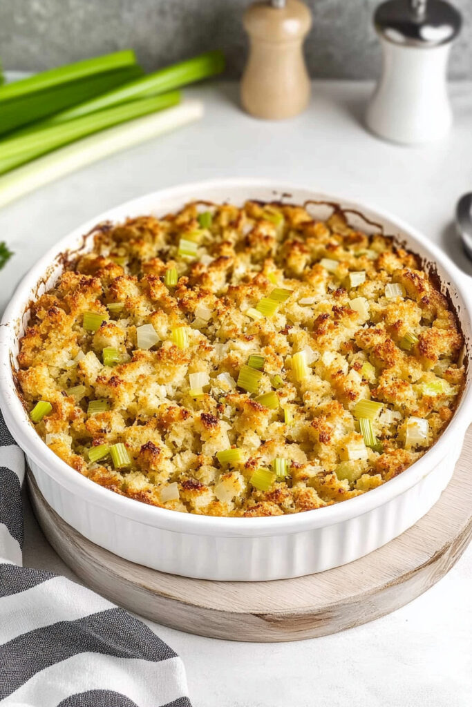 Chicken Stuffing Bake