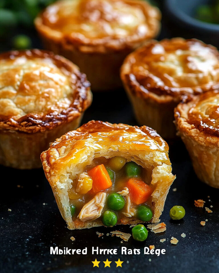 Mini Chicken Pot Pies Muffins