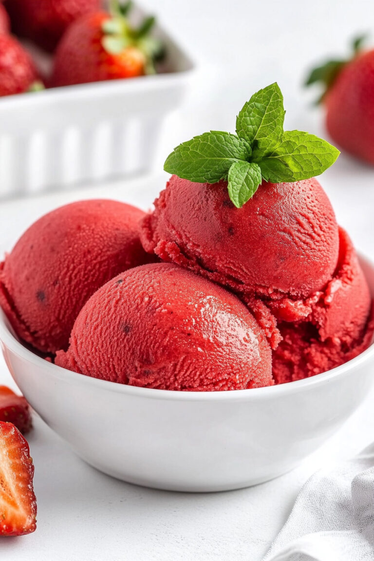 Strawberry Sorbet