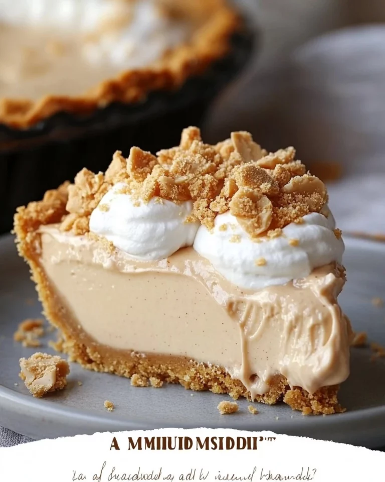 Amish Peanut Butter Cream Pie