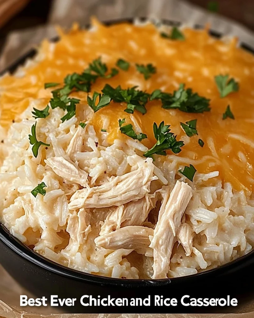 Best Ever Chicken and Rice Casserole