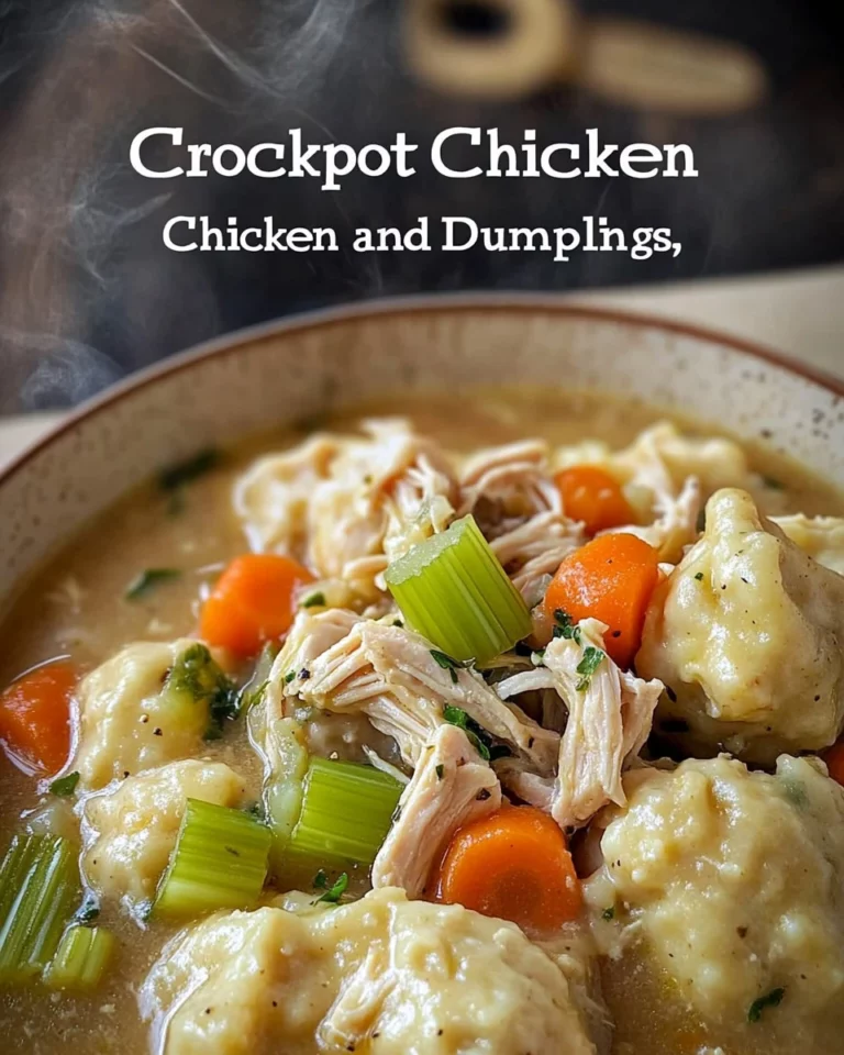 Crockpot Chicken and Dumplings