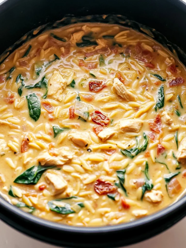 Delicious Chicken Orzo – A Comforting Delight!