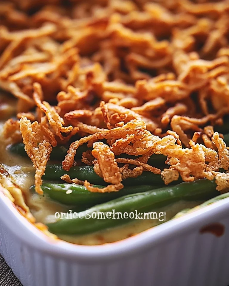Easy Green Bean Casserole