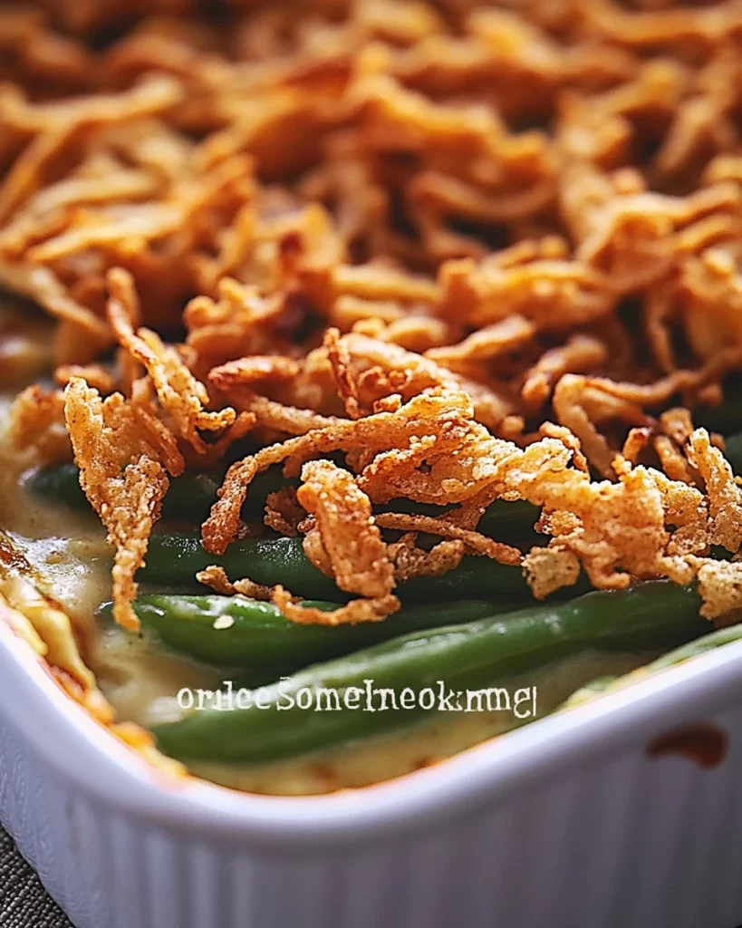 Easy Green Bean Casserole