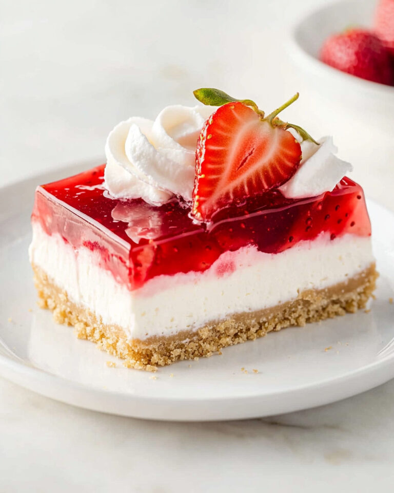 Recipe for Strawberry Pretzel Salad