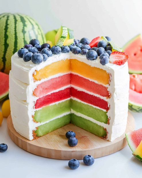 Watermelon Cake