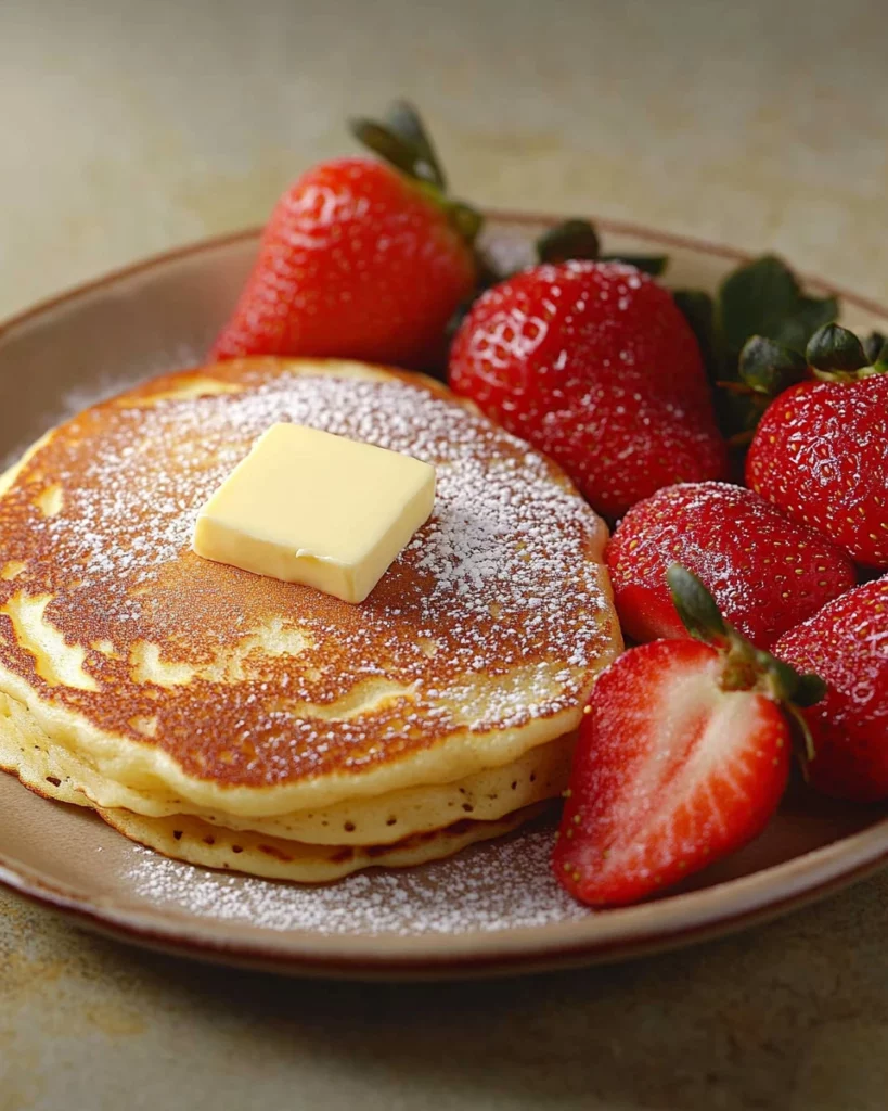 Fluffy Pancake With One Egg