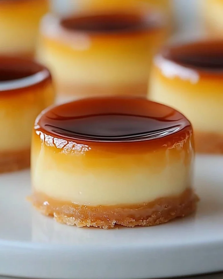 Mini Crème Brûlée Cheesecakes