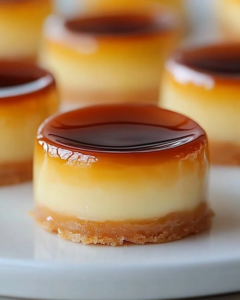 Mini Crème Brûlée Cheesecakes