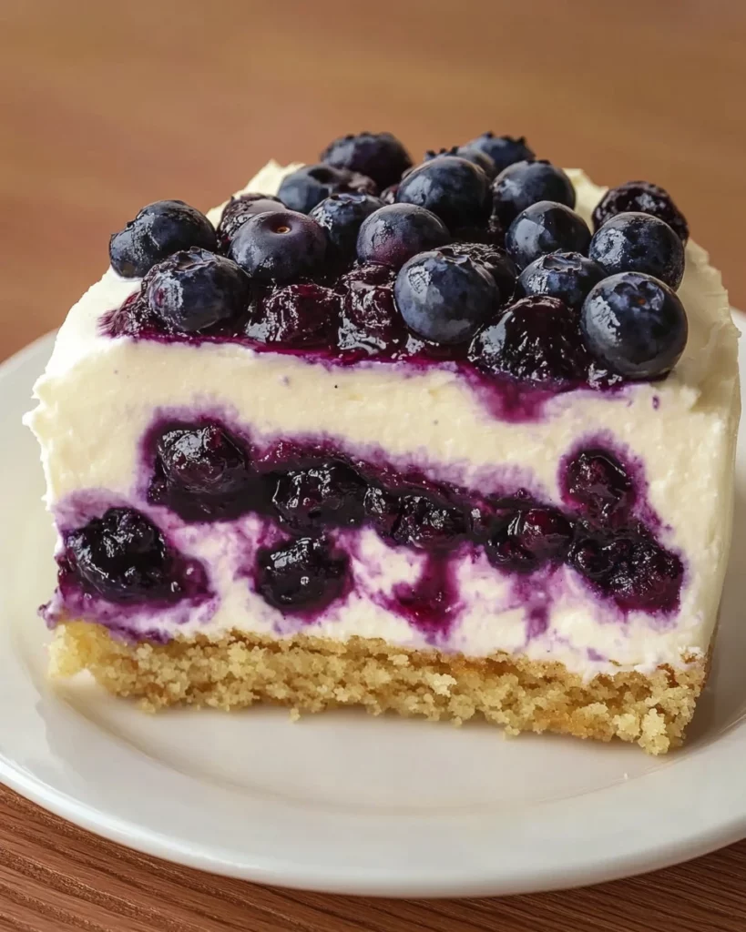 Nova Scotia Blueberry Cream Cake