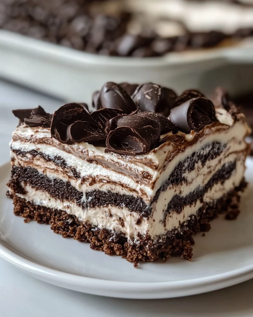 Oreo and Nutella Lasagne
