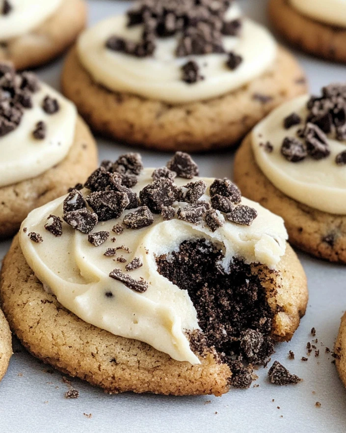 Oreo Cheesecake Cookies