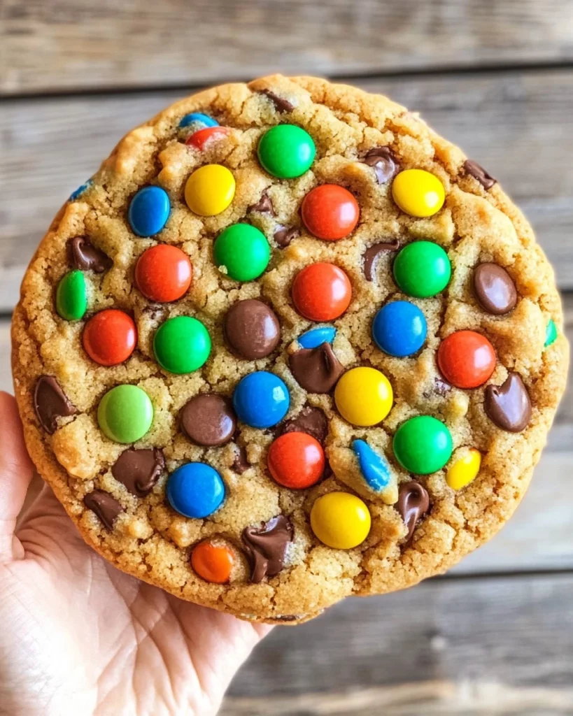 Single Serve Giant M&M Cookie