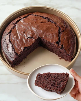 Super Spongy Chocolate Hot Milk Cake