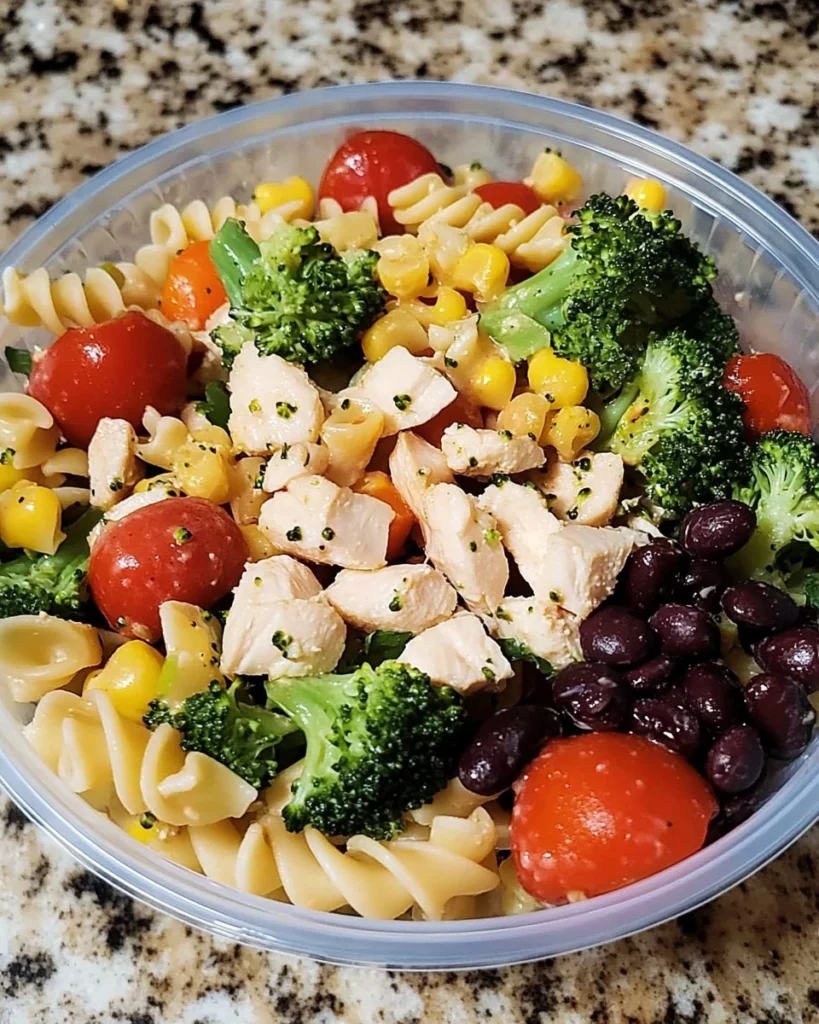 Veggie Pasta Salad without Pasta