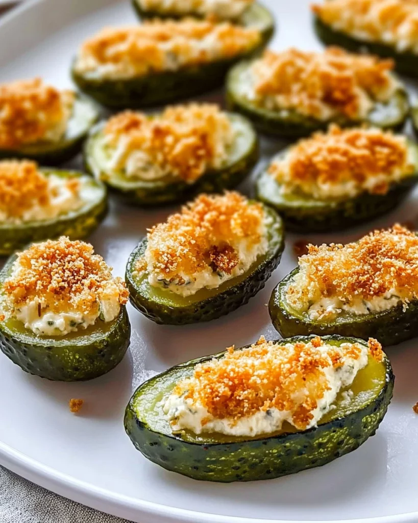 Air Fryer Stuffed Pickles