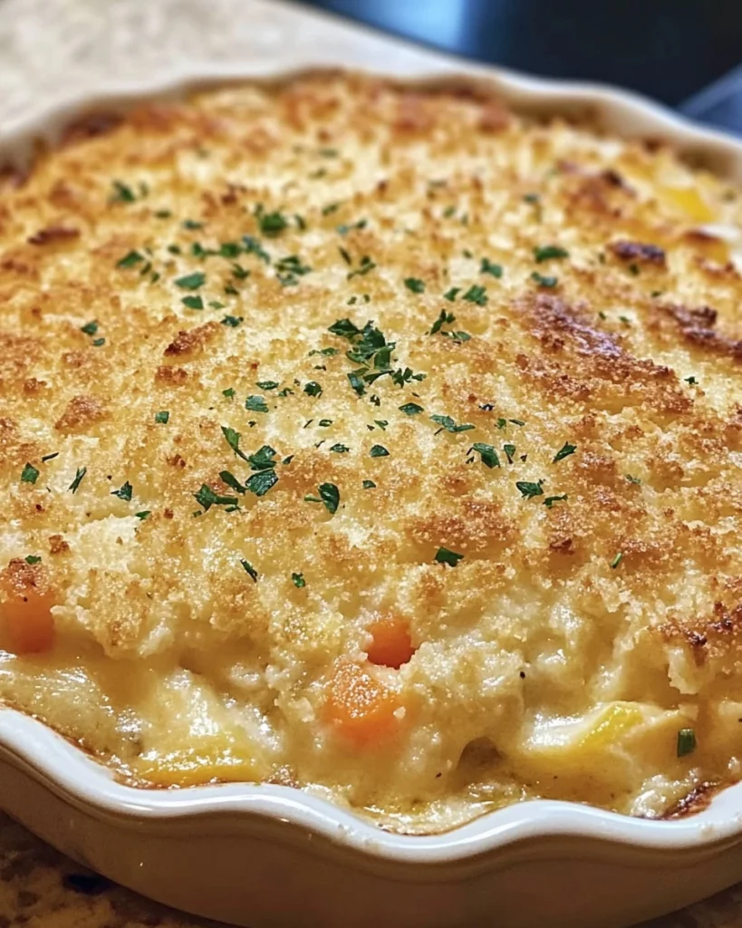 Cheddar Bay Chicken Pot Pie Filling