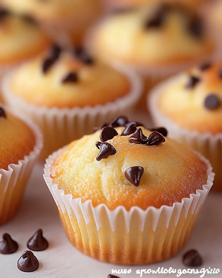 Chocolate Chip Vanilla Muffins