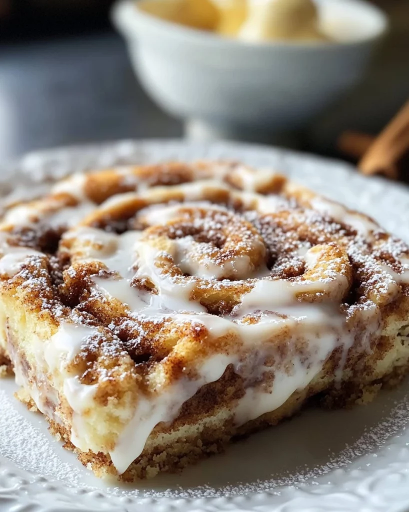 Cinnamon Roll Coffee Cake