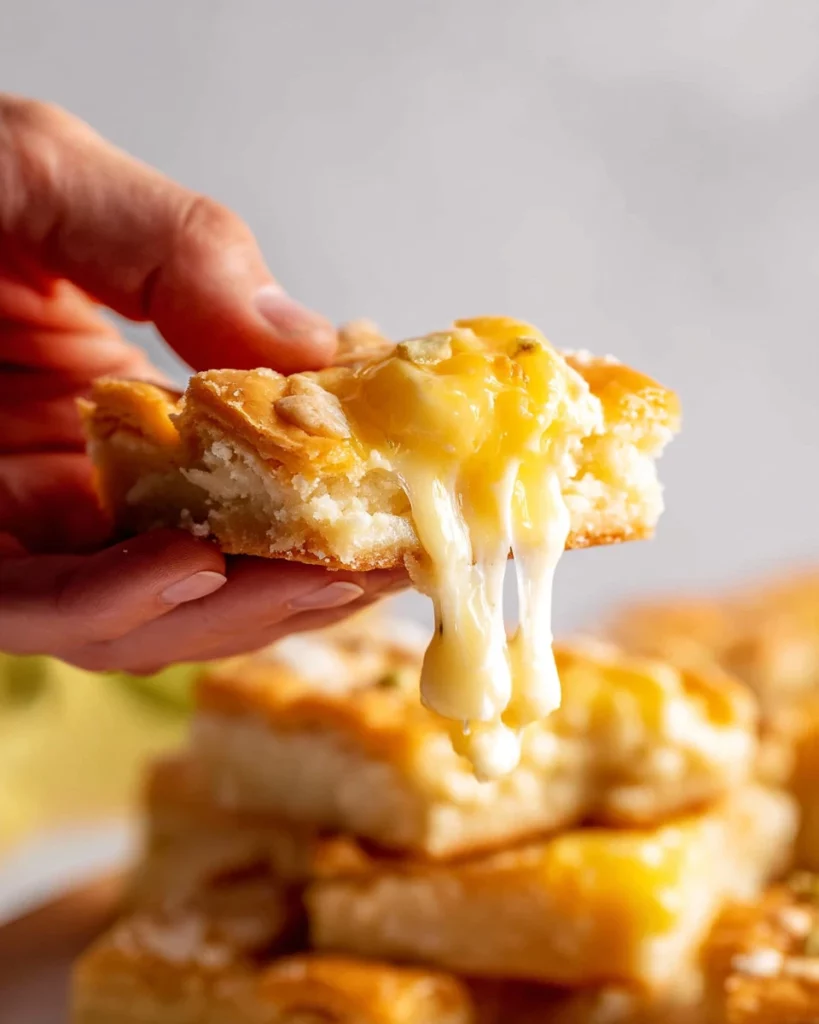 Coconut Mango Bars with Lime Glaze