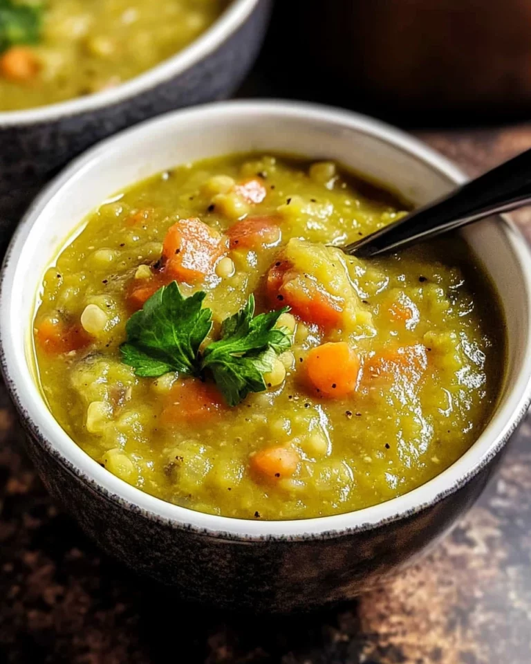 Comforting Split Pea Soup Recipe!