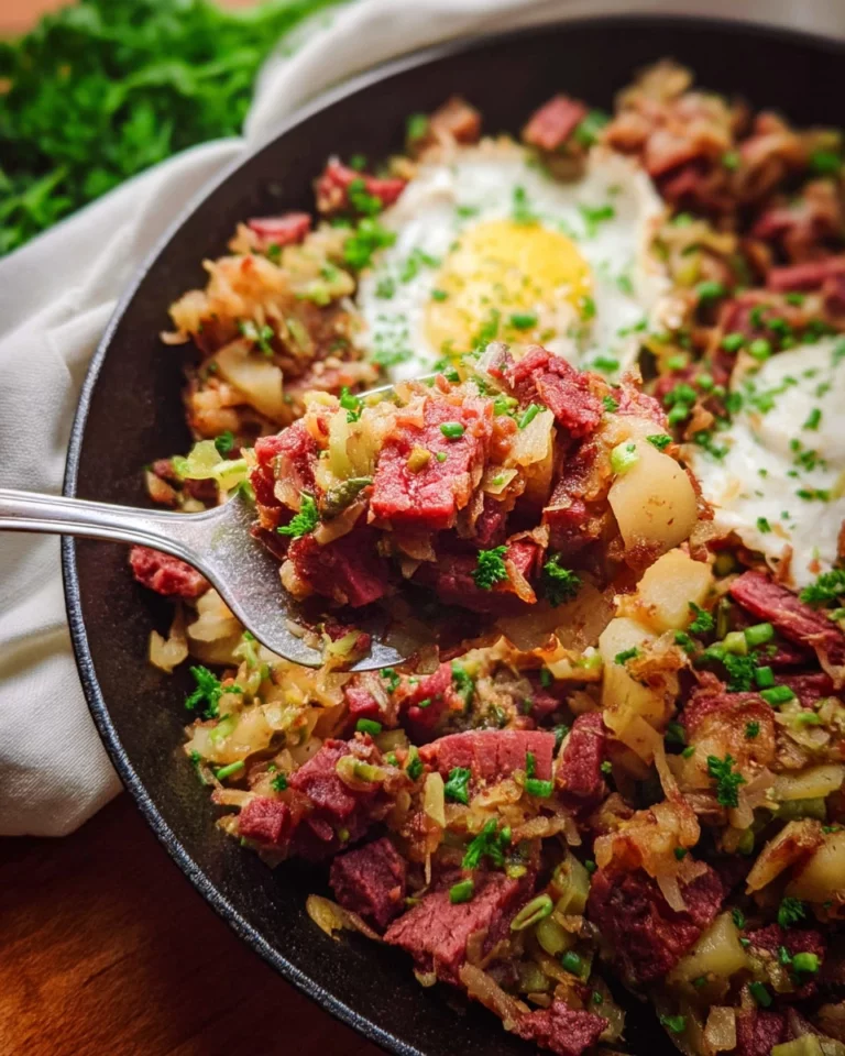 Corned Beef and Cabbage Hash