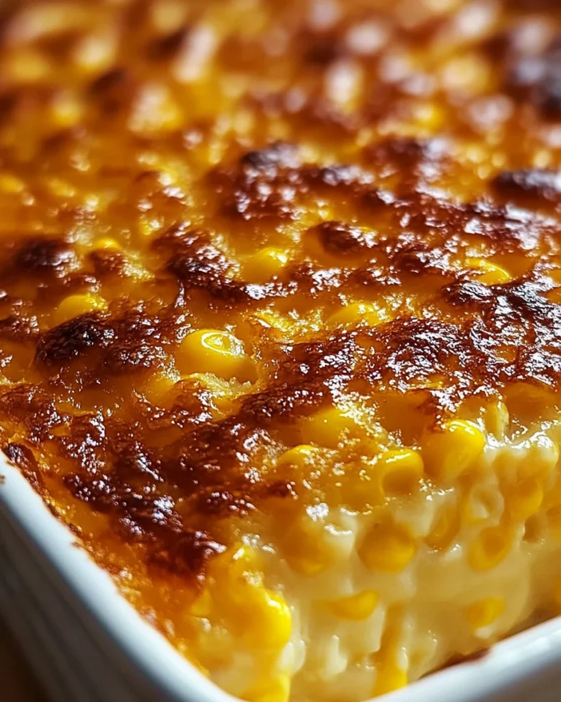 Cream Cheese Corn Casserole