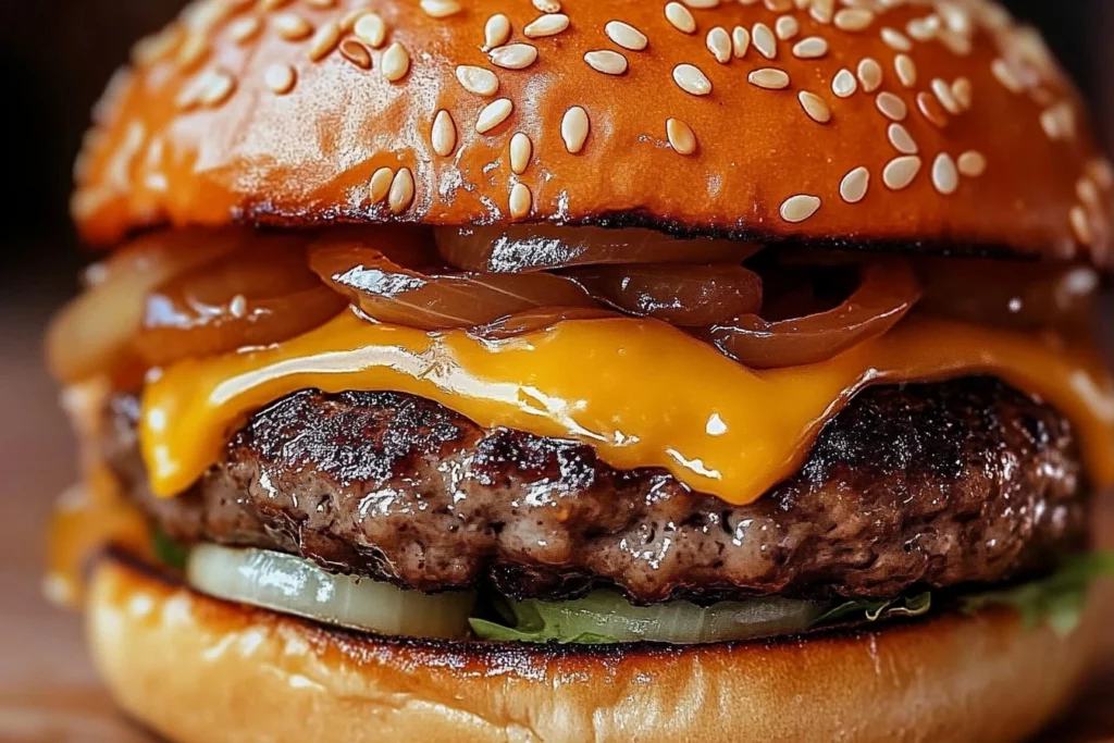 French Onion Soup Burgers