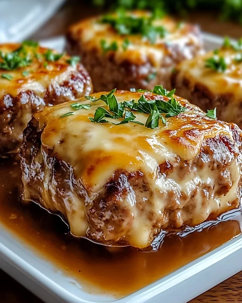 Garlic Parmesan Chicken Meatloaf