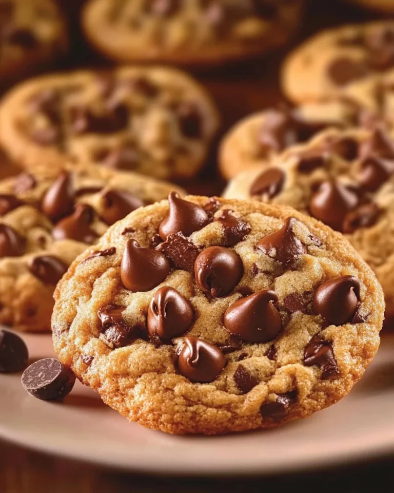 Gooey Chocolate Chip Cookies