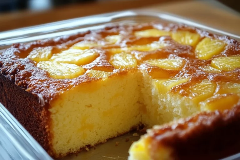 Juicy Pineapple Heaven Cake