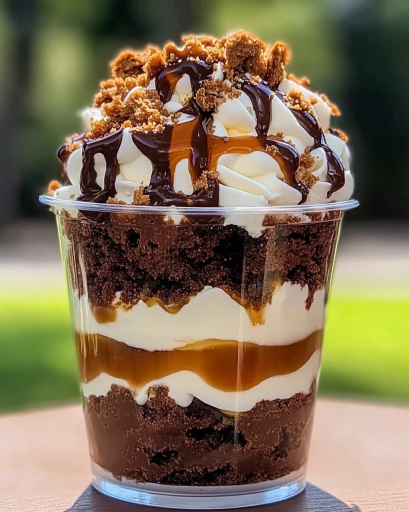 Loaded Brownie Cheesecake Cup