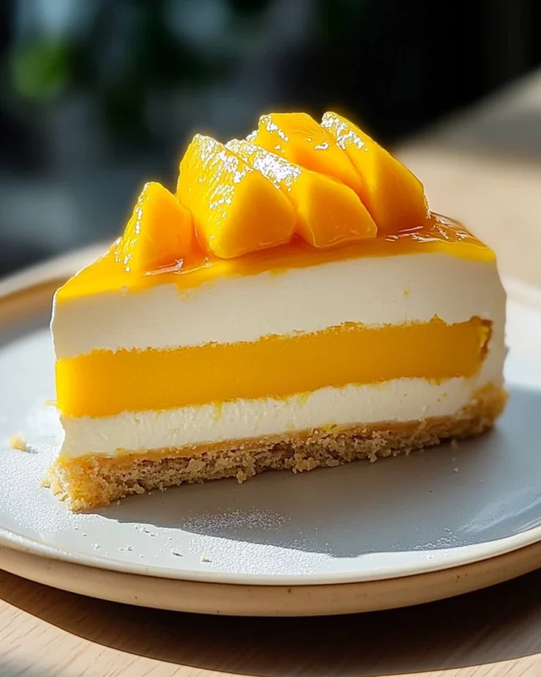 Mango Mousse Cake