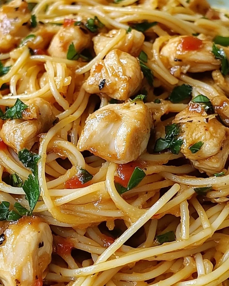 Monterey Chicken Spaghetti